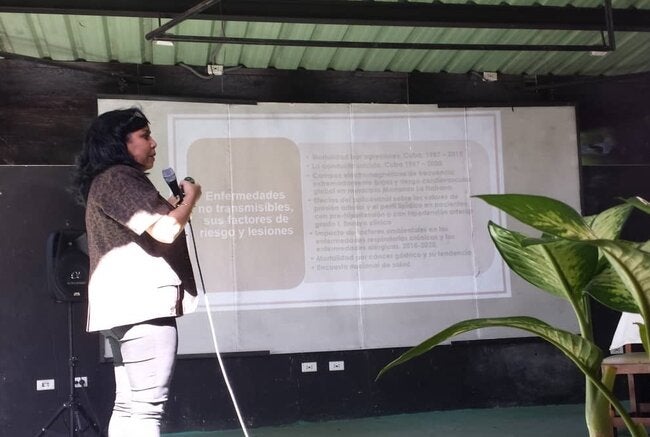 Directora CCOMS Vivienda saludable