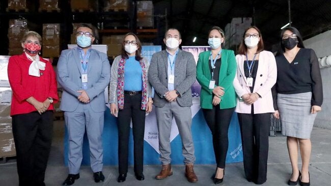 Donación de OPS facilitará una atención segura en hospitales móviles del MSP