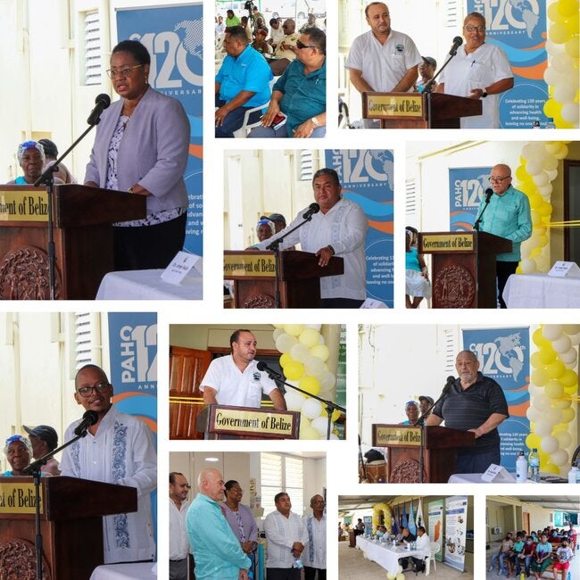 Handover ceremony of Punta Gorda Community Hospital