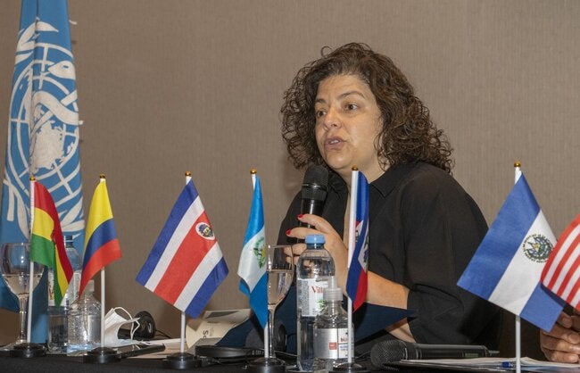 “The Fund goes beyond a purchasing mechanism, it has a health and solidarity-based approach,” says Vizzotti. PHOTO: PAHO Argentina
