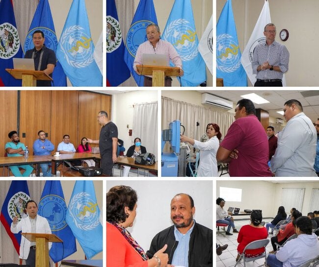 ICU training in Belize