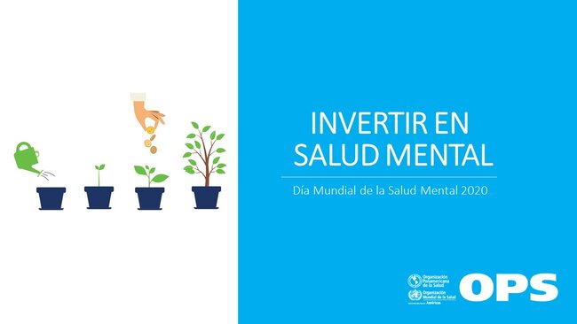 Portada de la presentación Invertir en Salud Mental