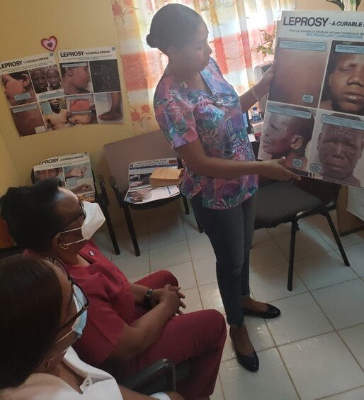 Leprosy school sensitization 