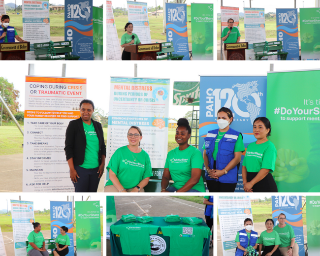 Launch of Mental Health Do Your Share Campaign in Belize