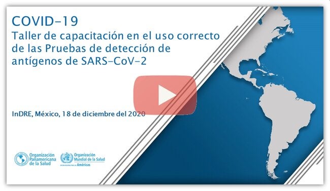 Taller pruebas antígenos COVID-19