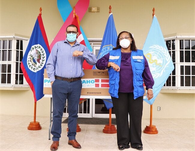 Kingdom of Germany and PAHO/WHO donate SD Biosensors to the MoHW