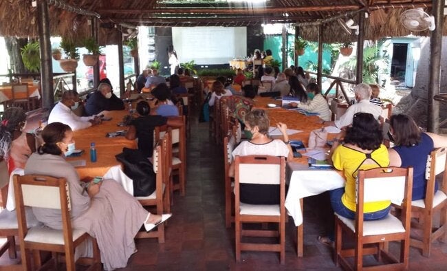 Participantes balance CCOMS Vivienda saludable