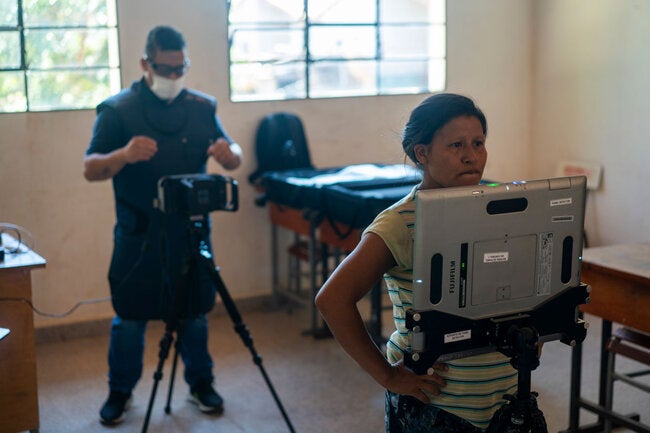 Equipo de radiografía portátil