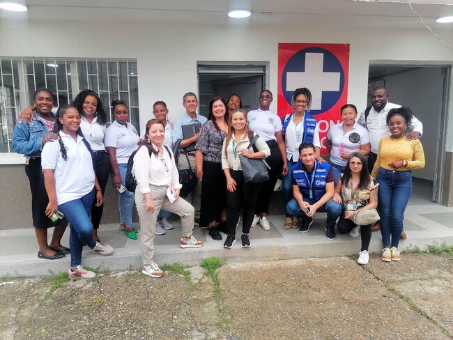 visita de referenciación en el marco de la estrategia para el fortalecimiento en la formación del Talento Humano en Salud