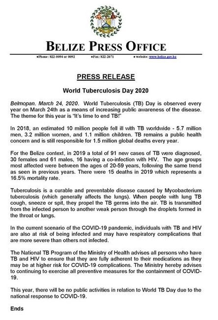 Belize Press Office