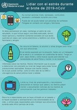 Infografía: Lidiar con el estrés durante el brote de 2019-nCoV