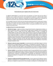 Recomendaciones para la vigilancia ética de la viruela símica