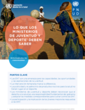 Lo que los ministerios de juventud y deporte deben saber