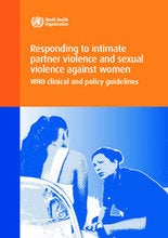 Portada de Respuesta a la violencia de pareja y la violencia sexual contra las mujeres. Directrices