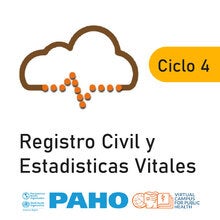 Ciclo 4 — Registro Civil y Estadísticas Vitales (RCEV) en salud