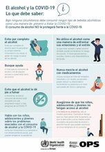 Infografía: Alcohol y COVID-19: lo que debe saber