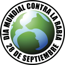 Logo del Día Mundial contra la Rabia