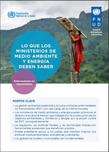 Lo que los Ministerios de Medio Ambiente y Energía deben saber 