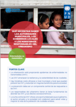 Qué necesitan saber las autoridades municipales, los gobiernos locales y los ministerios responsables del urbanismo