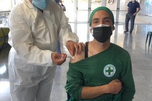 Arnold Castellanos Bárcenas es el comandante de la base de Tegucigalpa  de la Cruz Verde