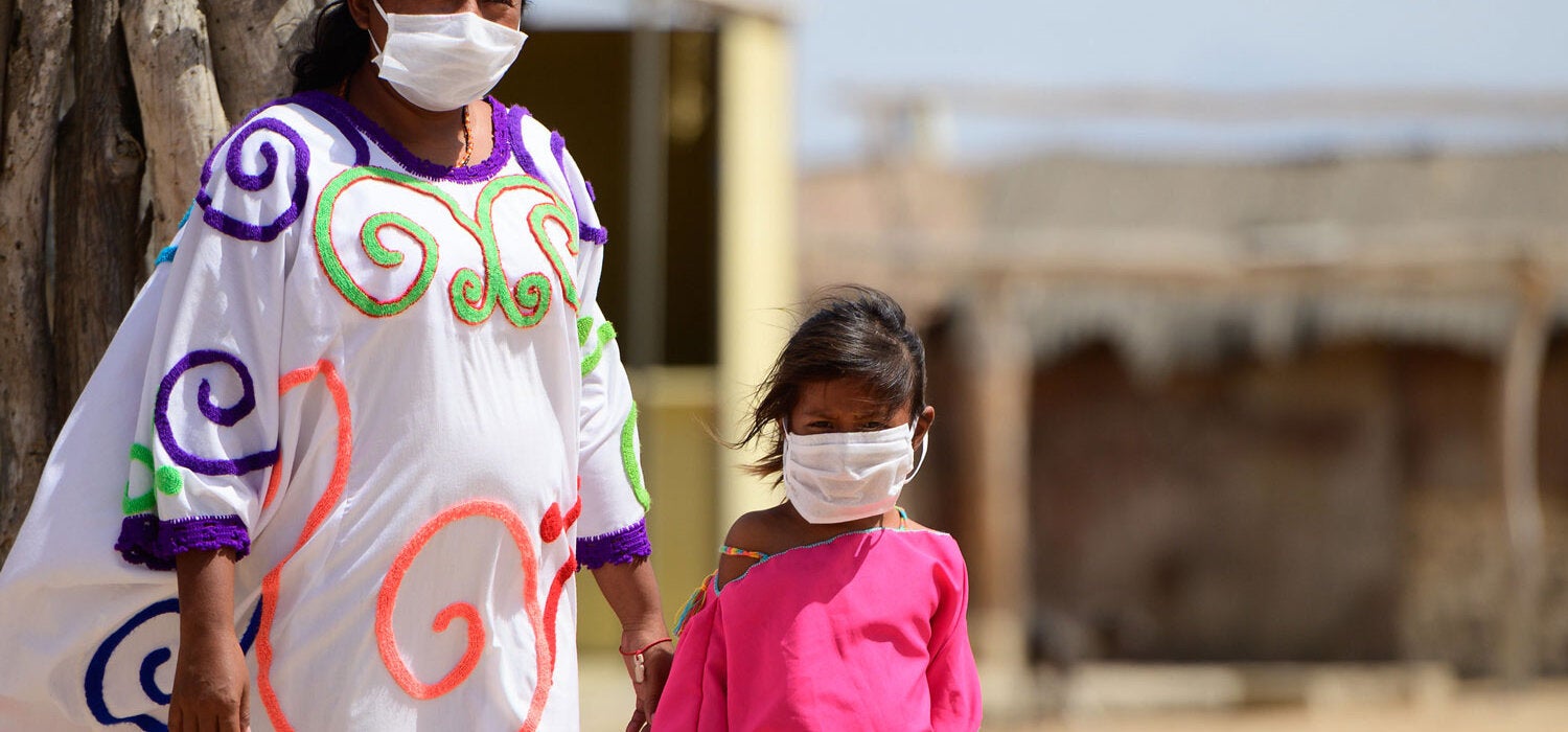 Madre y niña Wayuu