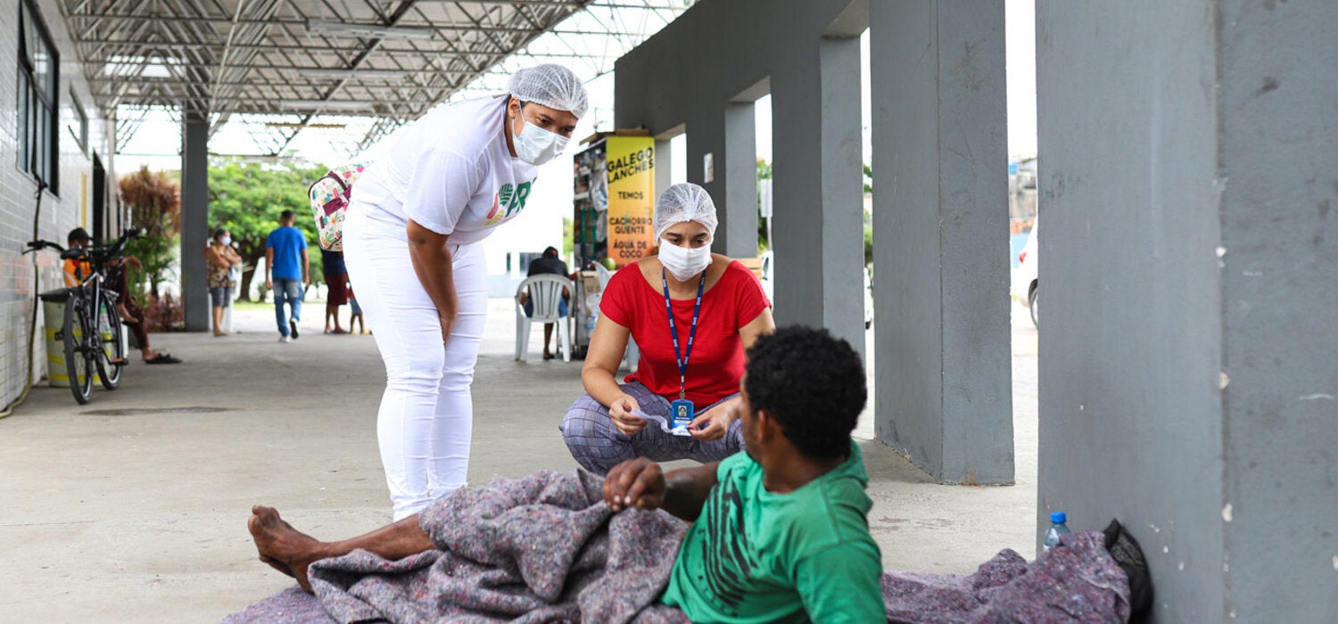 Aracaju vacina população de rua