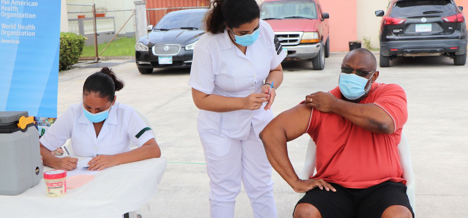Flu Vaccination Drive in Belize