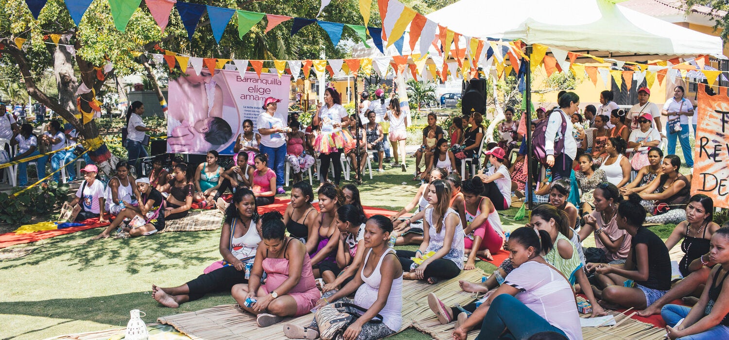 community moms organize in barranquilla