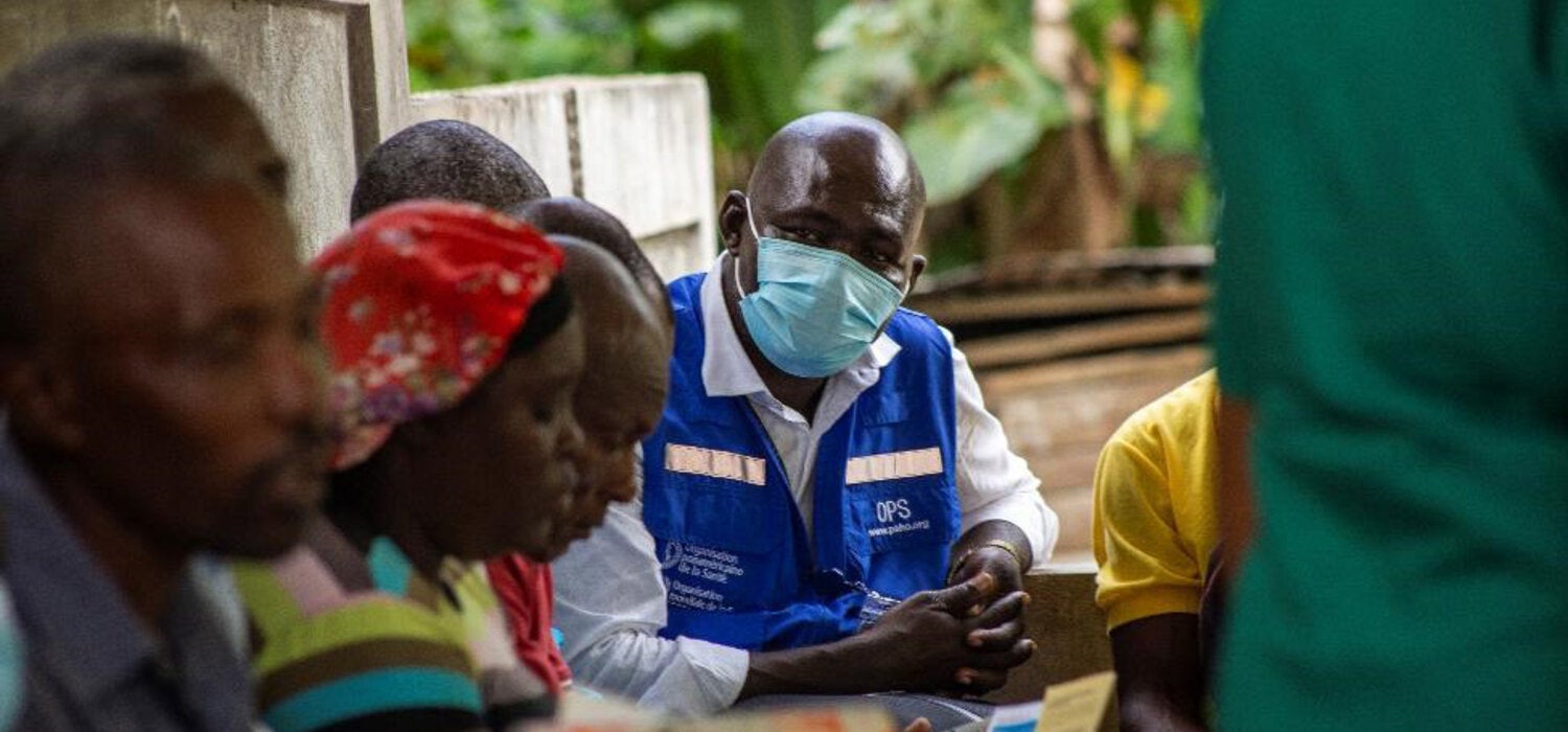 Community engagement in Haiti