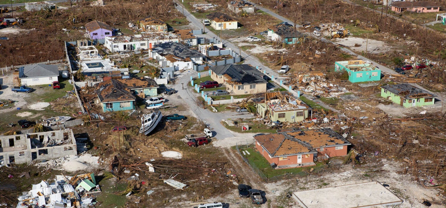 Hurricane Dorian, Bahamas, 2019