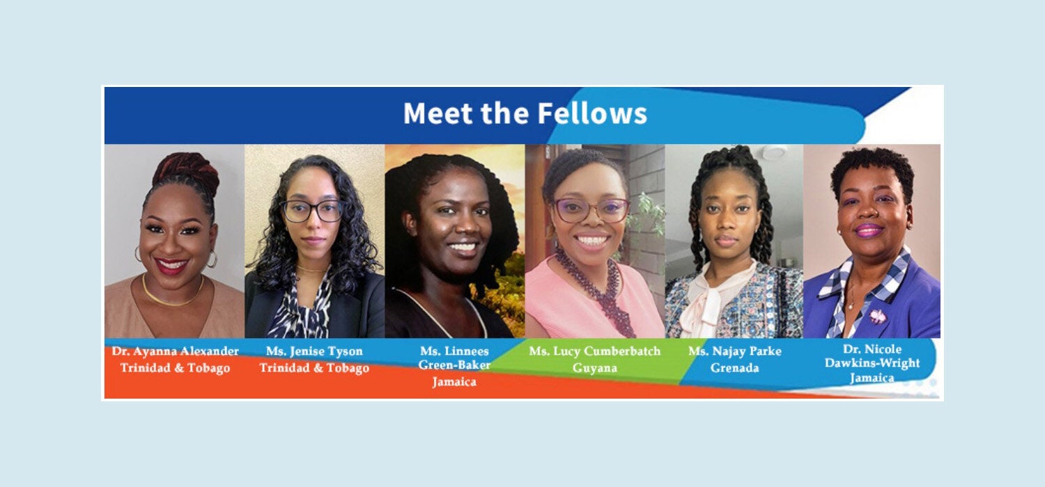Six women who share a passion to increase the Caribbean’s resilience to the effects of climate on health