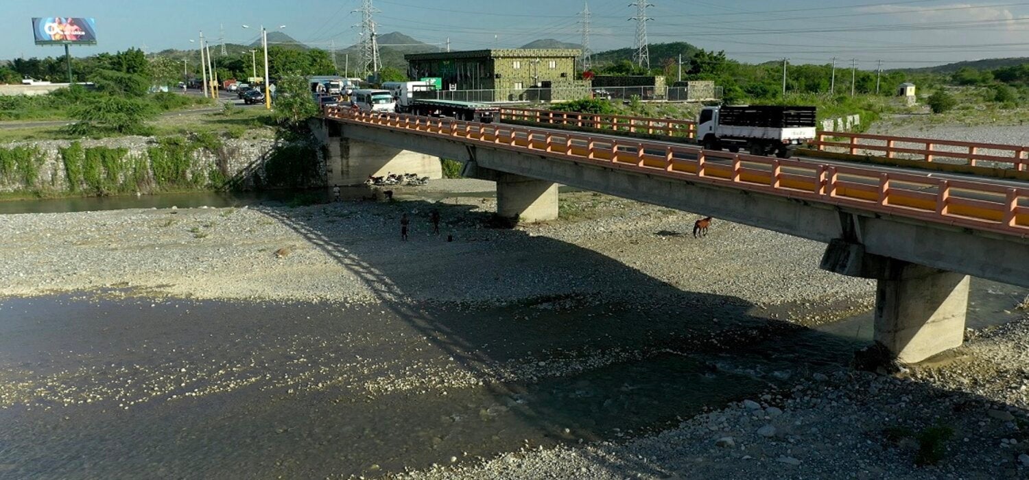 Dried up river in the Dominican Republic (CCCCC)
