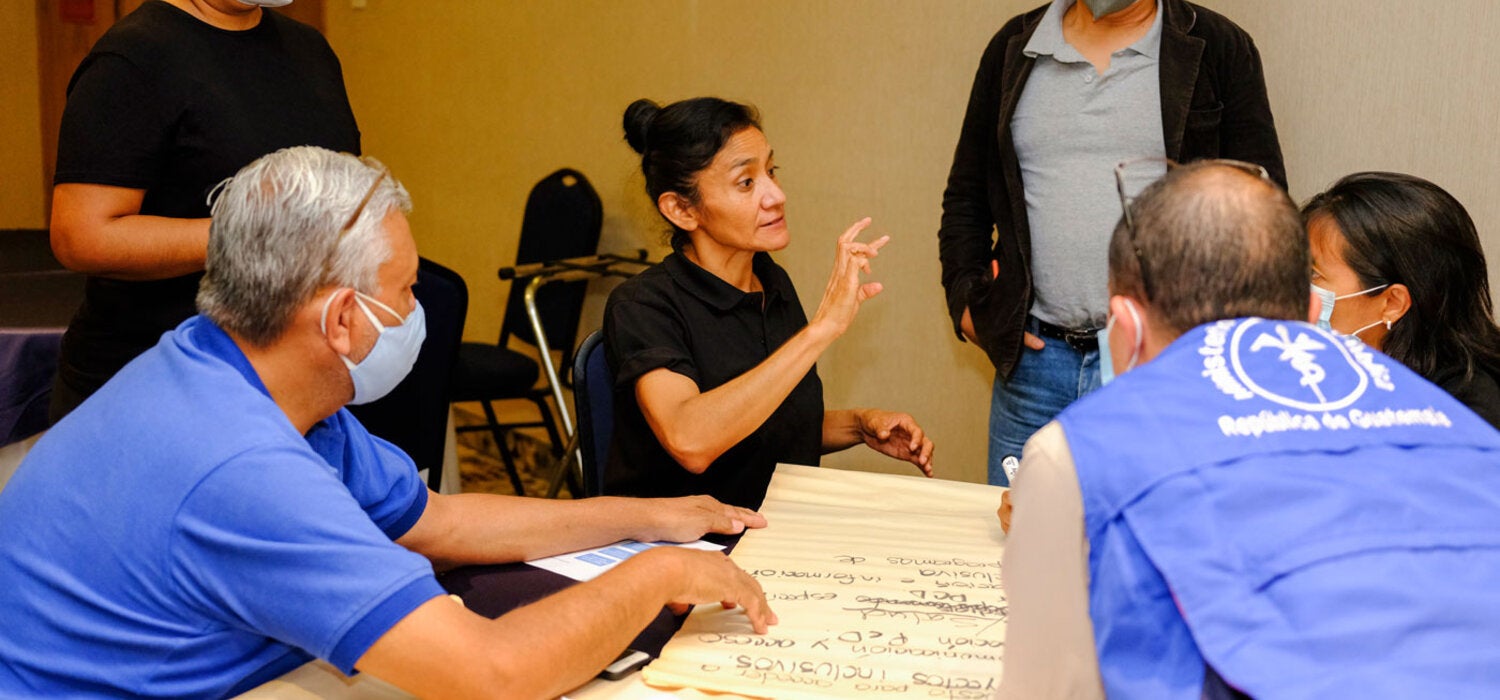 Meeting of people with disabilities