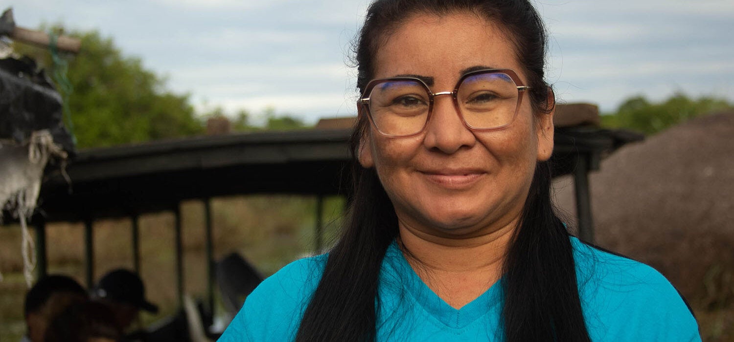 Belkys Payema, de la etnia warekena, dirige el Programa Ampliado de Inmunizaciones del estado Amazonas