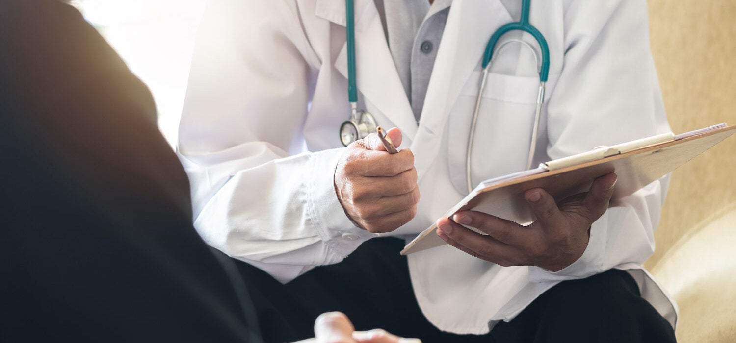 Patientt receives attention