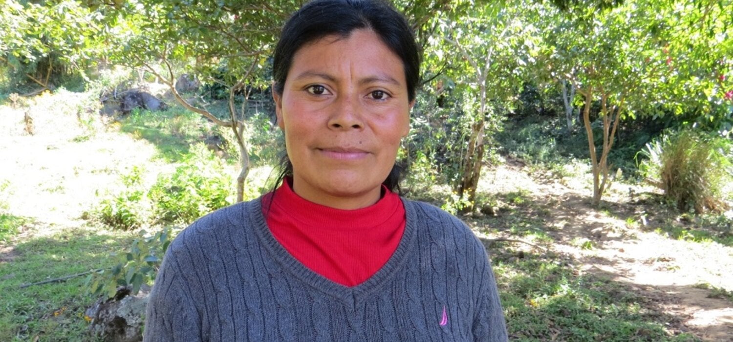 Patricia Pérez, lideresa lenca de Honduras