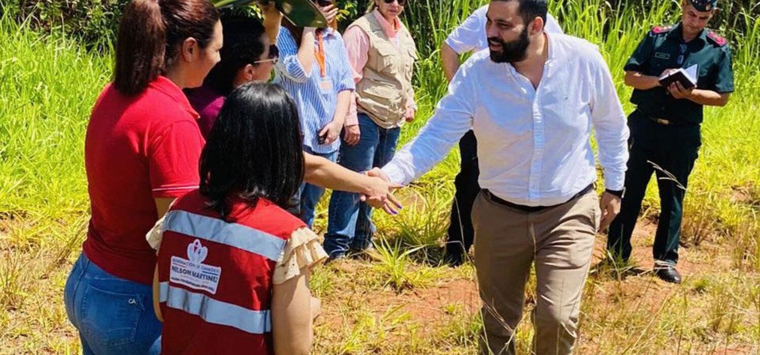 Dr. Sergio Ambrasath, Director Regional de la XIV Región Sanitaria Canindeyú.