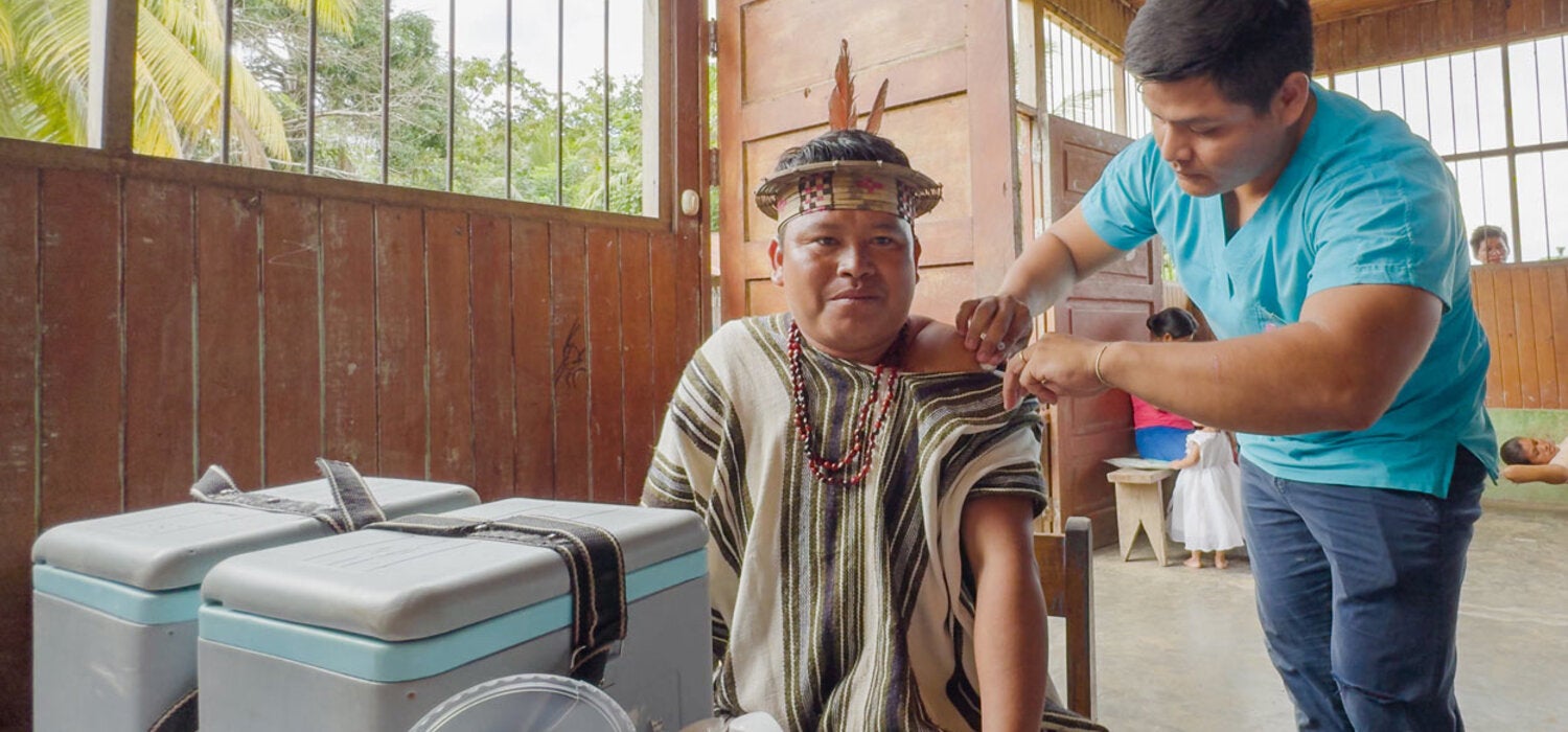 Intercultural health brigades are part of Peru’s national intercultural health strategy, which aims to strengthen access to culturally appropriate health services for the country’s Indigenous Peoples.