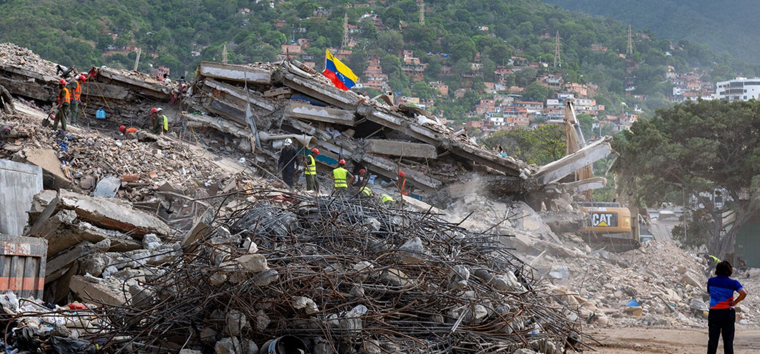 depués del terremoto