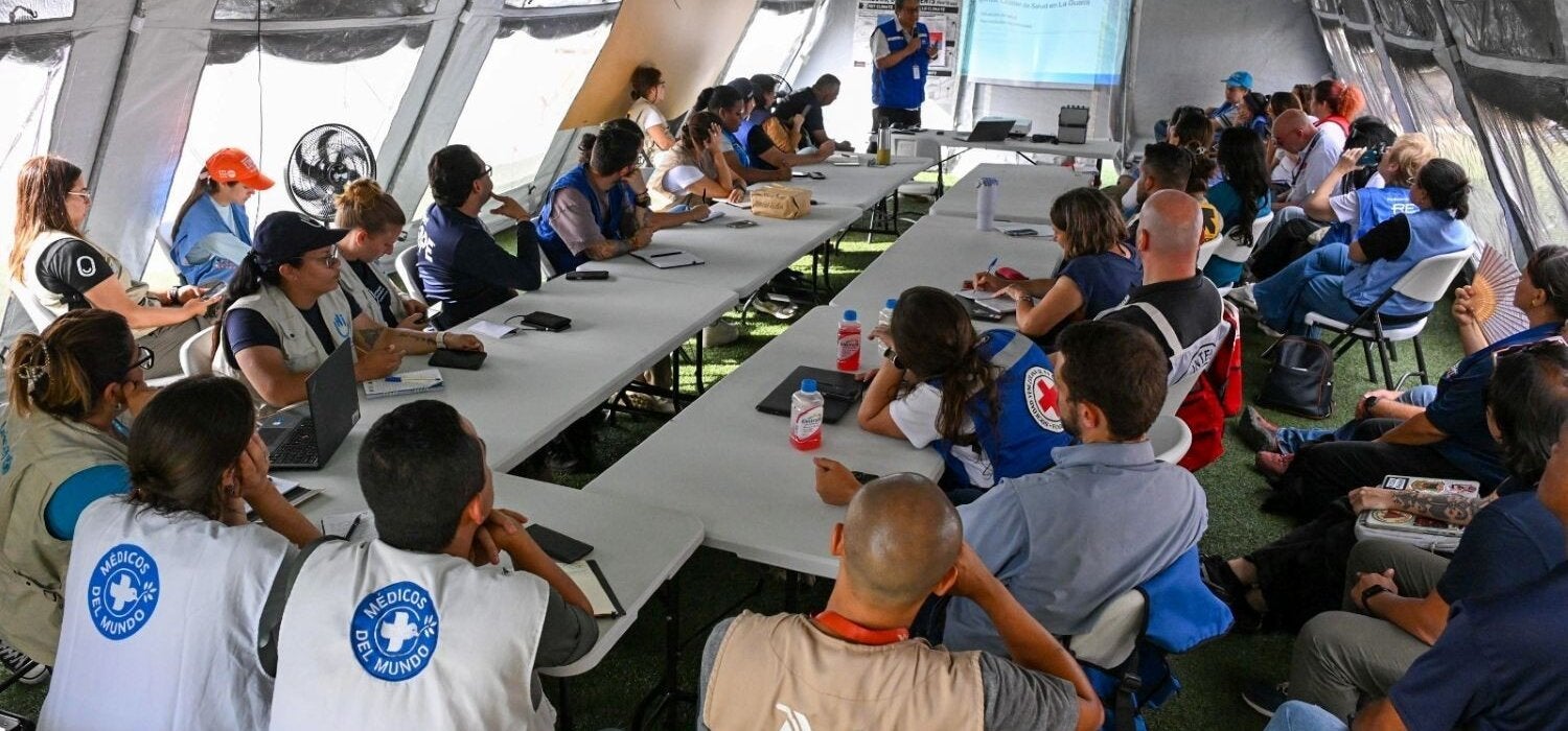 Reunión del Cluster Nacional de Salud en La Guaira