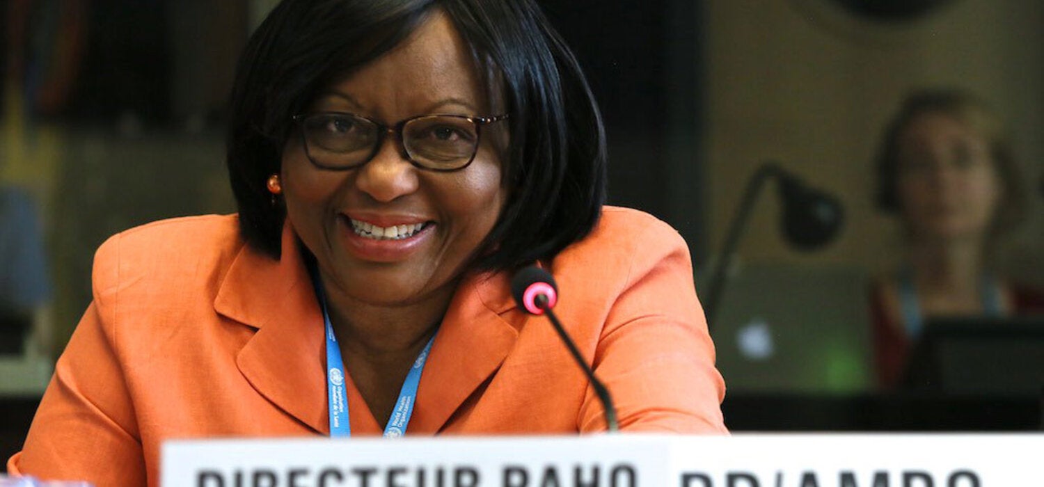 Dra. Carissa F. Etienne participa de la 71a Asamblea Mundial de la Salud