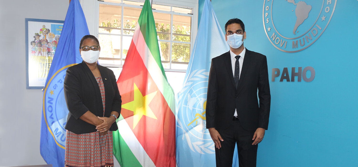 Representantes de Surinam