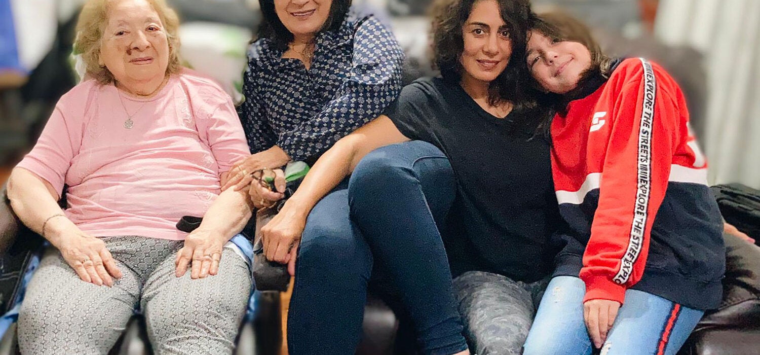 Tamara, María and Irma
