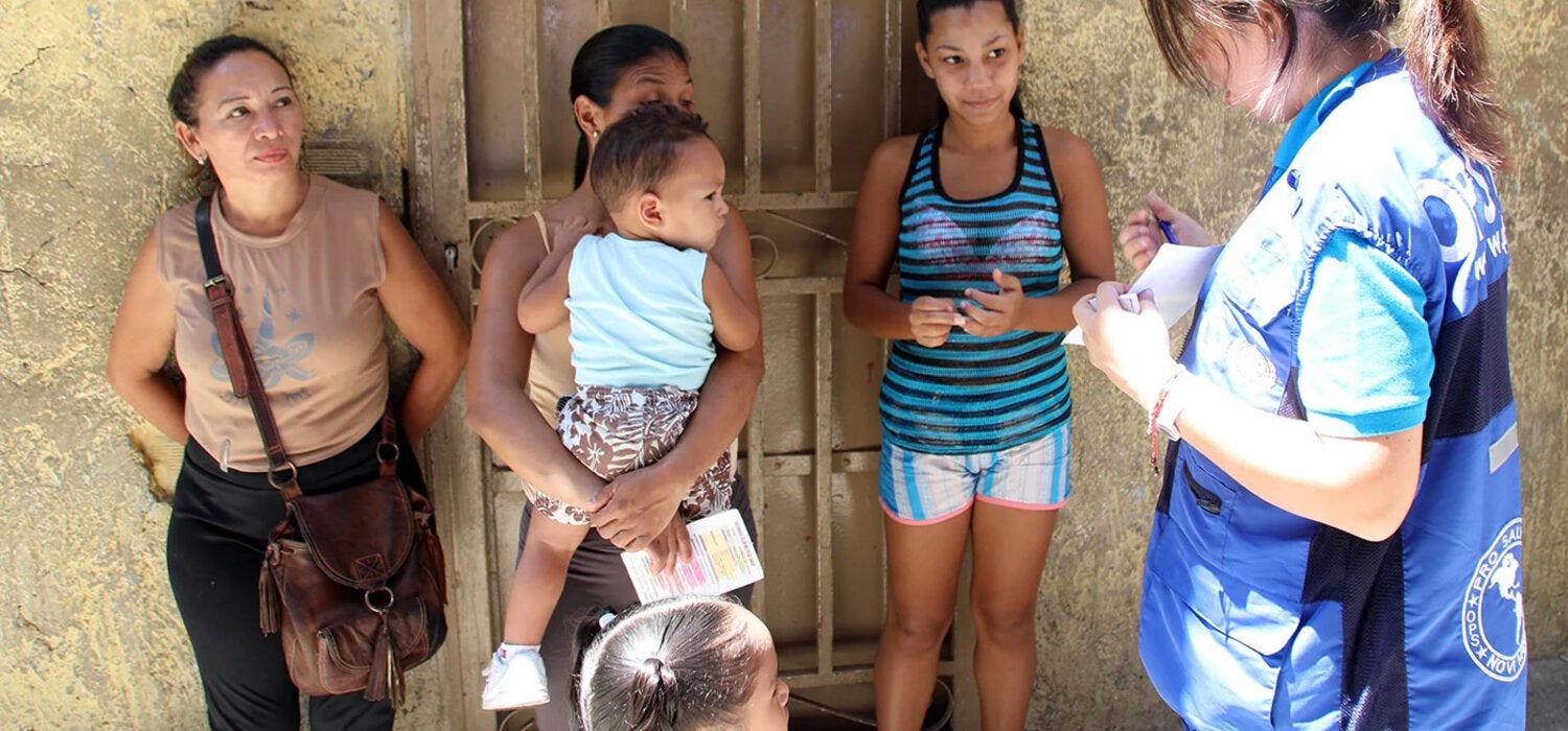 paho staff in the field