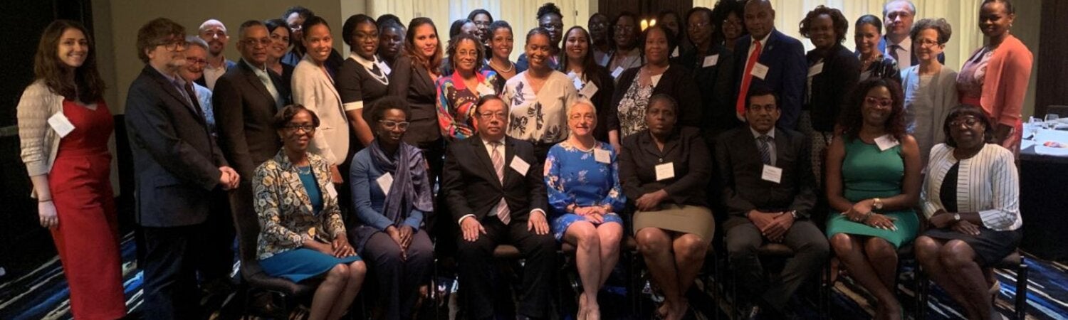 attendants group photo