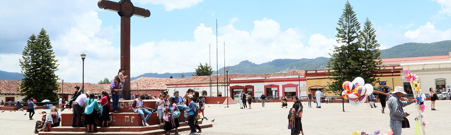 Plaza en Chiapas, Mexico