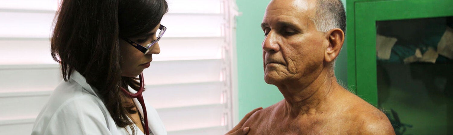 Health personal and patient