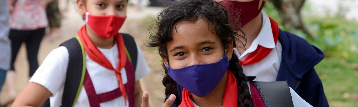 Escolares Cuba-Covid19