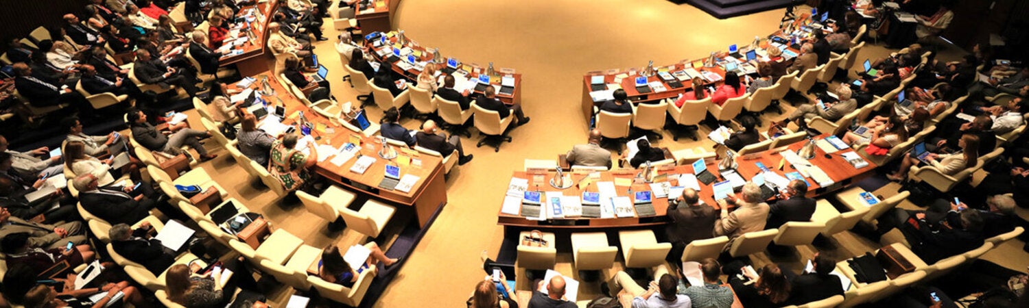 Cobertura de la 30.a Conferencia Sanitaria Panamericana - sala A