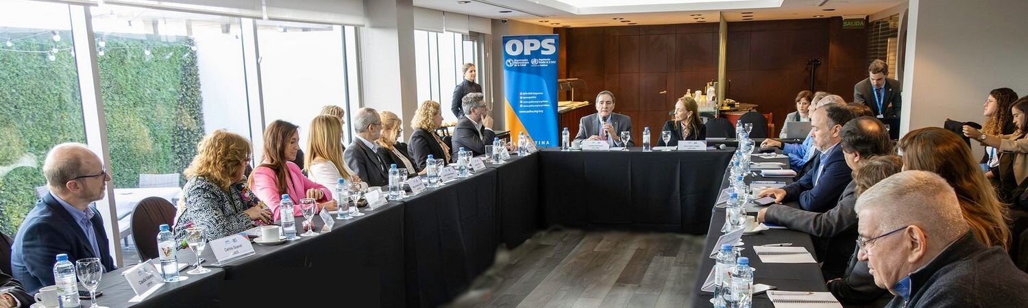 Foto de reunión 2023 de los entros Colaboradores de la OPS/OMS en Argentina